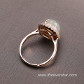 925 silver rings pearl love rings jewelry